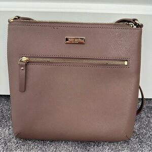 Kate Spade Taupe Crossbody Bag